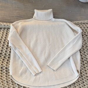 Michael Kors Cream Turtleneck Sweater